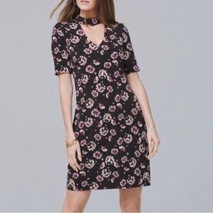 Floral White House Black Market-Reversible size 12